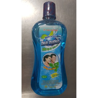 Combo 5 chai Nước súc miệng Thái Dương hương bạc hà 500ml