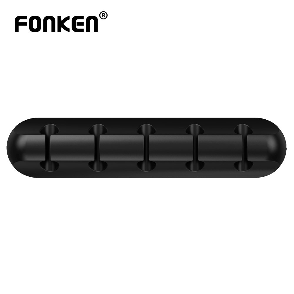 Kẹp Dây Cáp Fonken Gắn Bàn Cố Định Ngăn Nắp Tiện Dụng