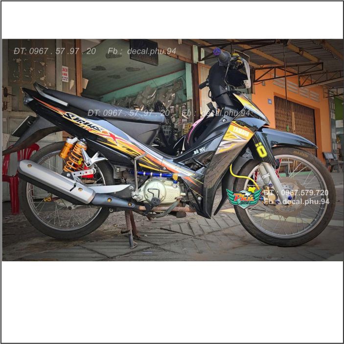 Tem Rời Sirius đen vàng (C)