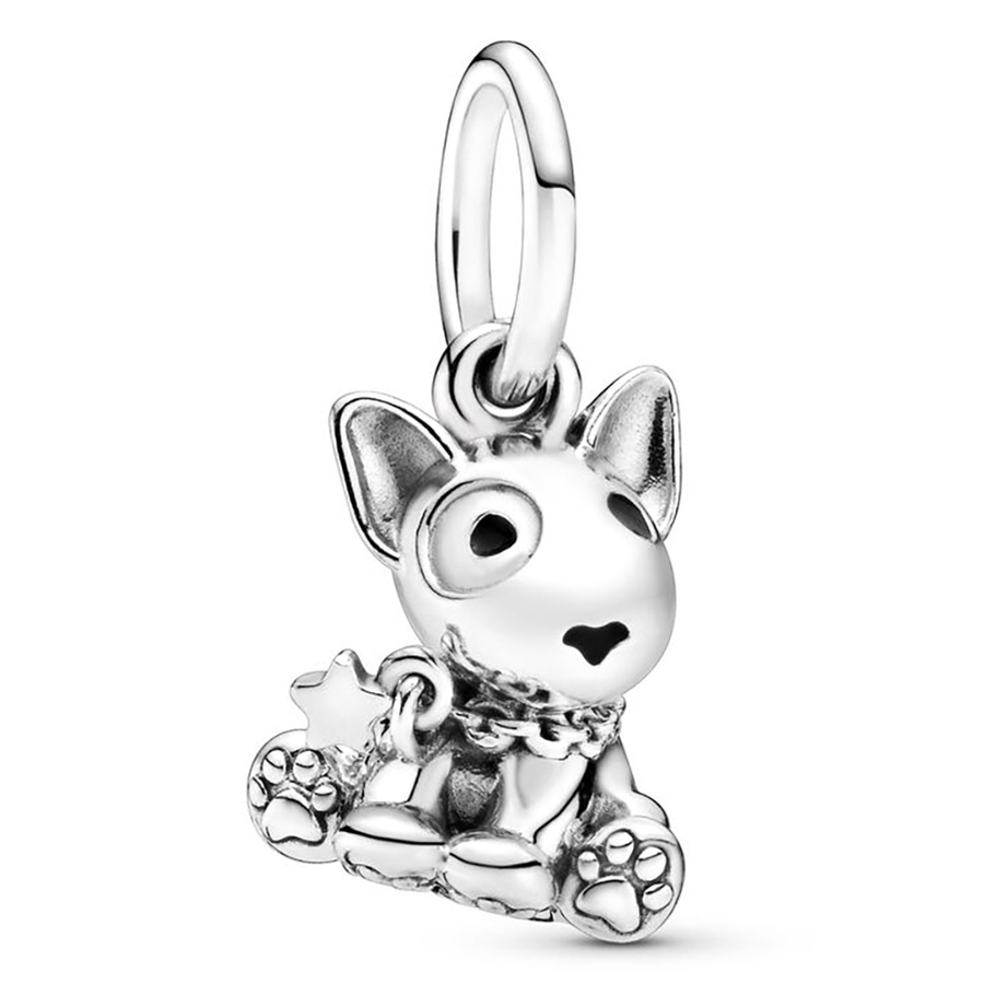 Hạt Trang Trí Vòng Đeo Tay Màu Bạc Họa Tiết Động Vật Hoạt Hình Dễ Thương Diy