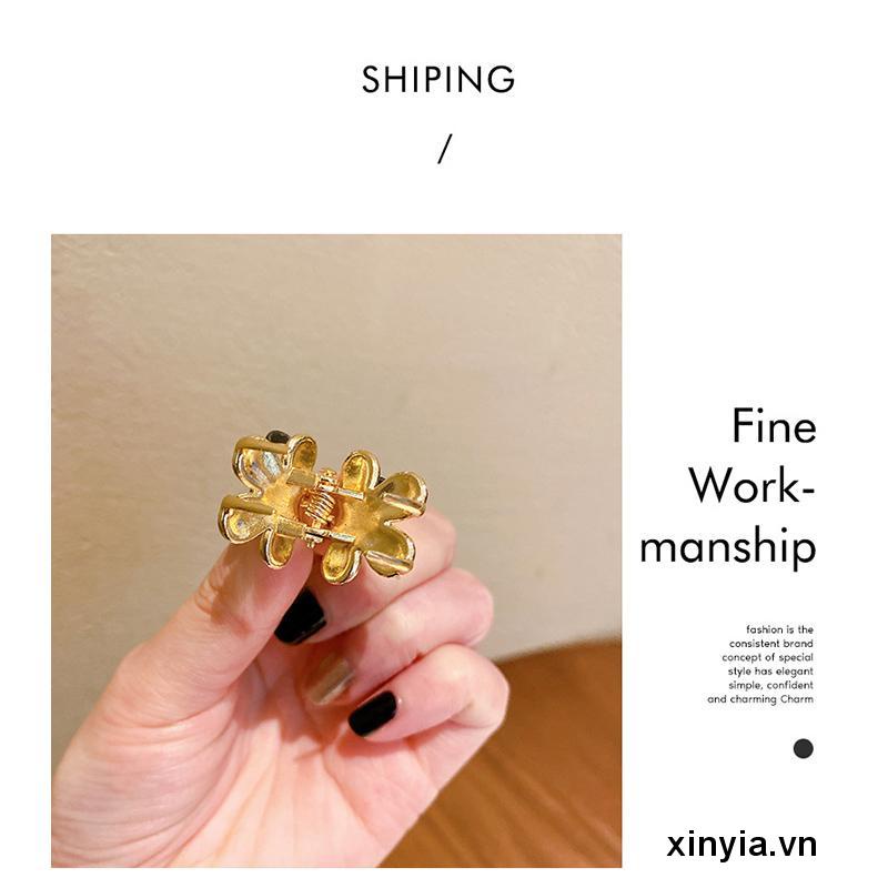 Kẹp Tóc Kim Loại Hình Trái Tim Đơn Giản Thời Trang