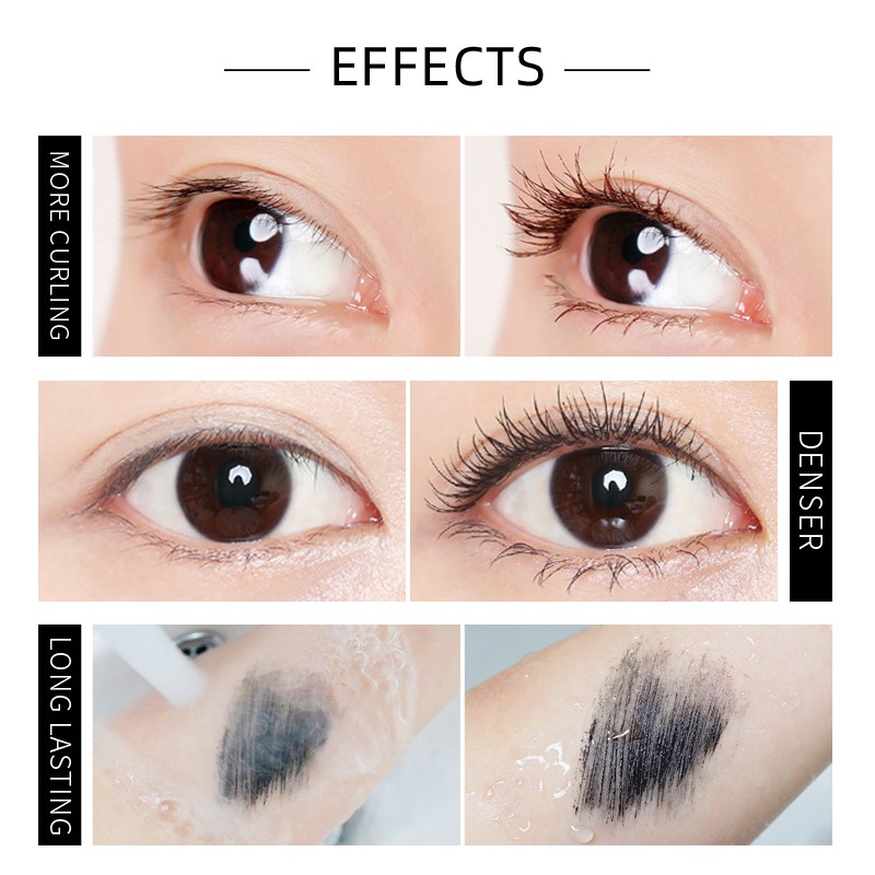 LAIKOU Mascara Black Brown Lifted Thick Long Lasting 8g | BigBuy360 - bigbuy360.vn