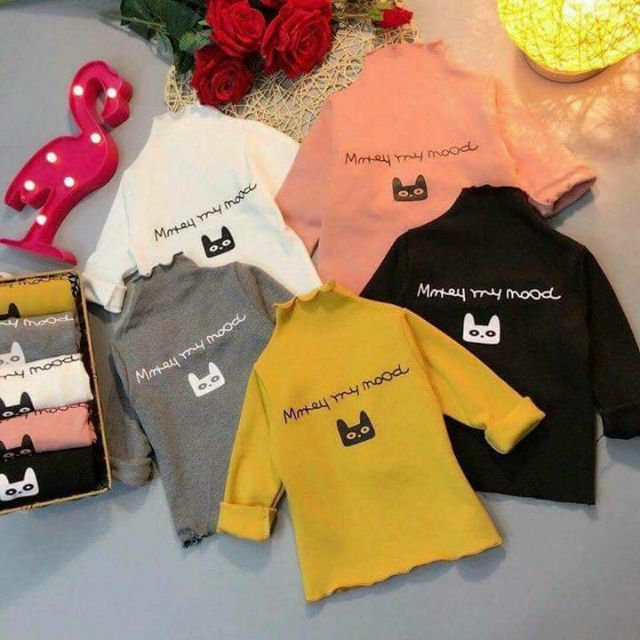 Áo cotton len giữ nhiệt cho bé yêu