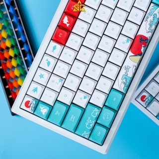 Keycap Coral Sea XDA Thick PBT 128 nút