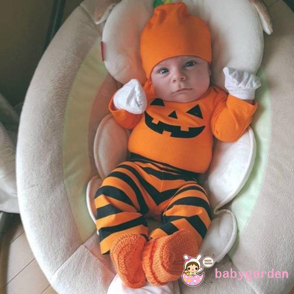 Bộ áo liền quần hóa trang Halloween giữ ẩm dễ thương cho bé