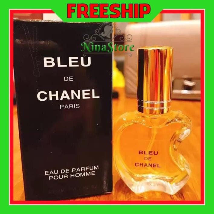 💘FREESHIP💘 Nước hoa nam Bleu EDP chai mini 20ml dạng xịt mẫu táo- Mùi blue- NinaStore | BigBuy360 - bigbuy360.vn