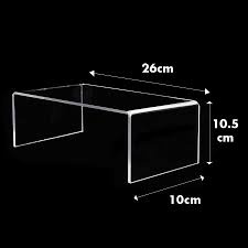 Kệ Mica Chữ U, nhiều màu, nhiều kích thươc, Dày 2mm 3mm 4mm