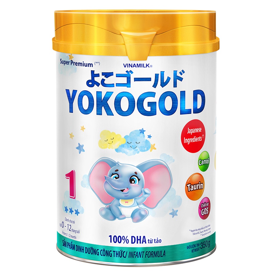 (date 2025) Sữa bột Vinamilk Yoko Gold số 1, số 2, số 3 lon 850g