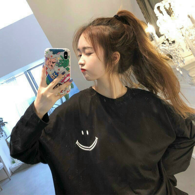 Áo thun nam nữ tay dài form rộng, unisex phong cách hàn quốc ATTD13