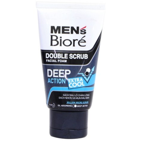 [mãu mới]Sữa rửa mặt Men's Biore Sạch sâu lỗ chân lông 100g