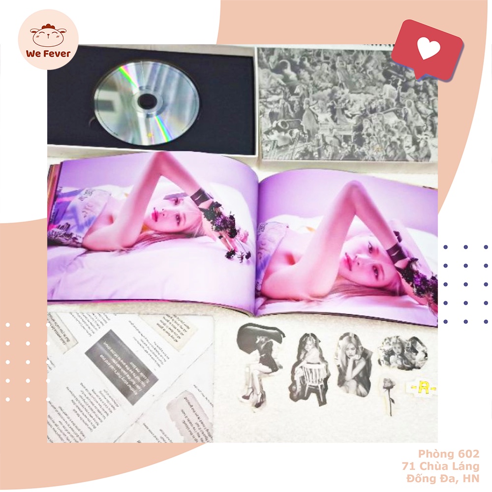 Bộ ảnh -R- của Rosé nhóm BLACKPINK
