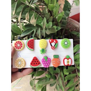 sét 10 kẹp tóc cho bé siêu xinh