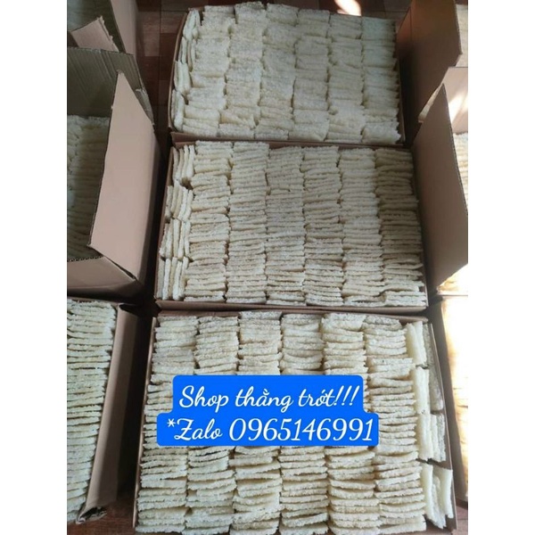 10KG CƠM CHÁY CHƯA CHIÊN 7*9cm.