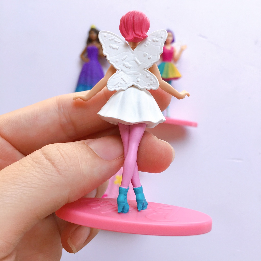 Búp bê Barbie Búp bê mini làm phụ kiện trang trí sinh nhật, đồ chơi cho bé - BonBonToys