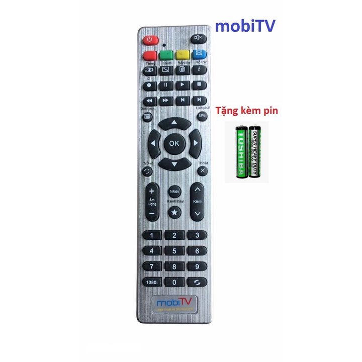 [CHÍNH HÃNG]  Điều khiển đầu mobiTV - tặng kèm pin