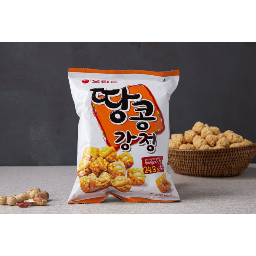 [ORION] SNACK ĐẬU PHỘNG HÀN QUỐC - [오리온] 땅콩강정