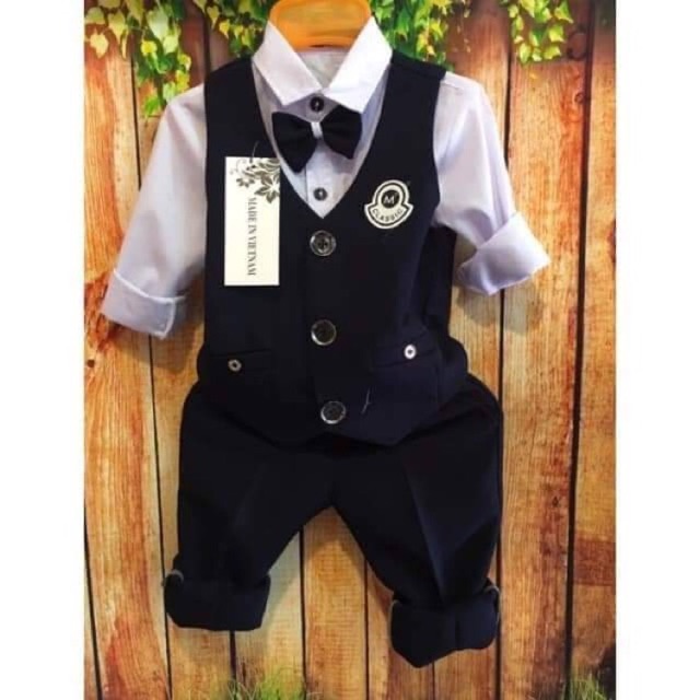 Bộ công tử xịn xò cho bé trai 8-28kg