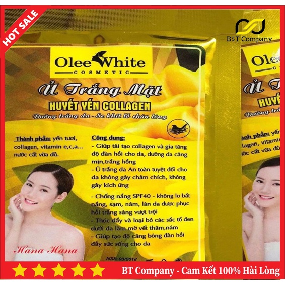 Mặt Nạ Ủ Huyết Yến Collagen Trắng Da | BigBuy360 - bigbuy360.vn