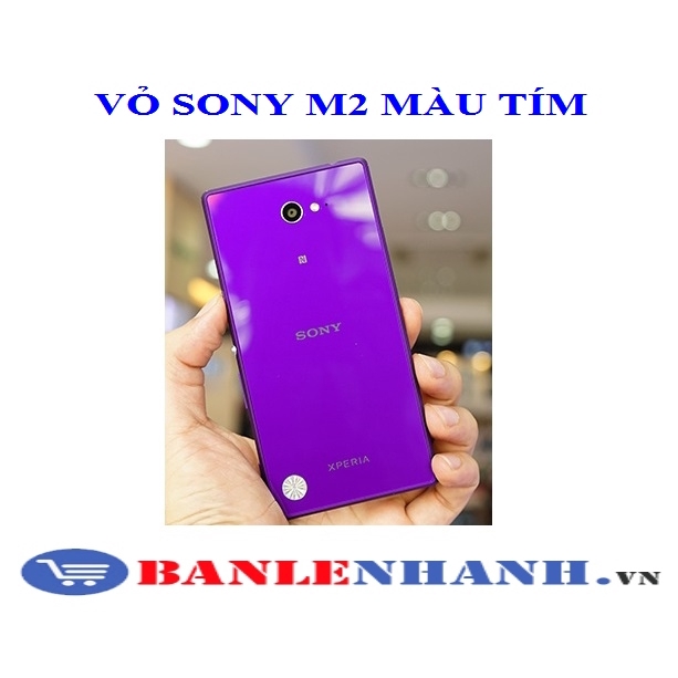 VỎ SONY M2 MÀU TÍM