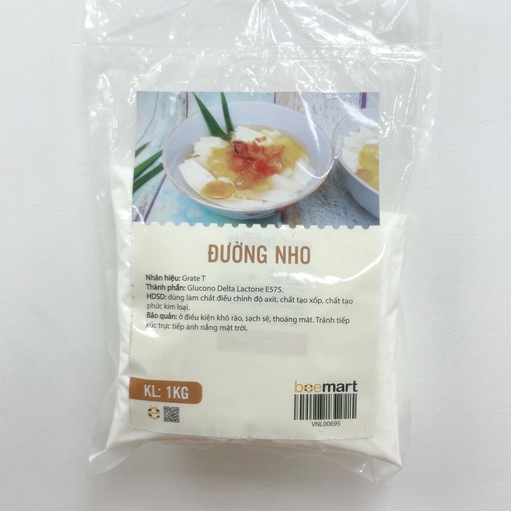 Đường nho Glucono Delta - Lactone 1kg