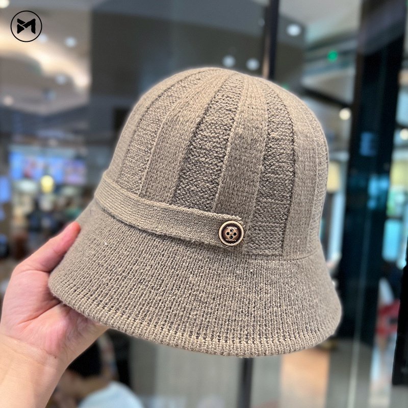 Nón Tai Bèo Đan Len Phong Cách Nhật Bản Xinh Xắn Dành Cho Nữ