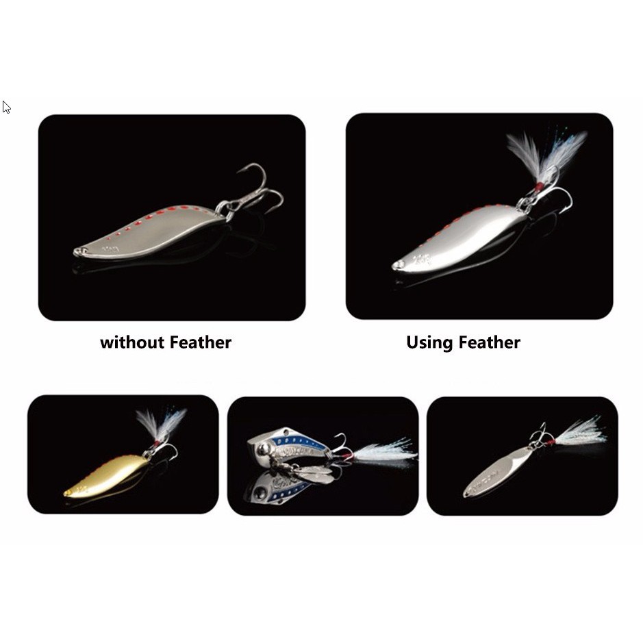 Set 20 mồi giả nhử cá 49mm gắn kèm móc câu