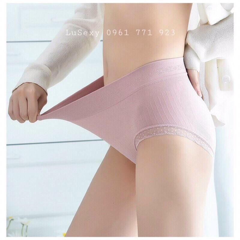 QUẦN LÓT SIẾT EO NÂNG MÔNG CẠP CAO cotton kháng khẩn - Quần lót gen bụng mặc váy áo dài màu da đen | BigBuy360 - bigbuy360.vn