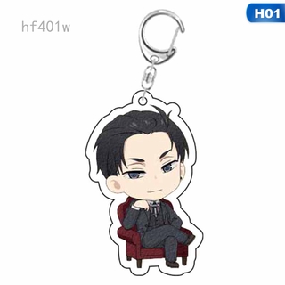 Móc Khóa Nhựa Acrylic Hình Nhân Vật Anime Thám Tử Lừng Danh Conan Hf401w