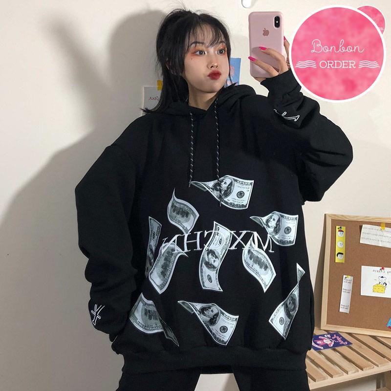 [Nhập mã BONBON5 giảm 5% đơn 180K] Áo Hoodie Ulzzang Lót Bông | BigBuy360 - bigbuy360.vn