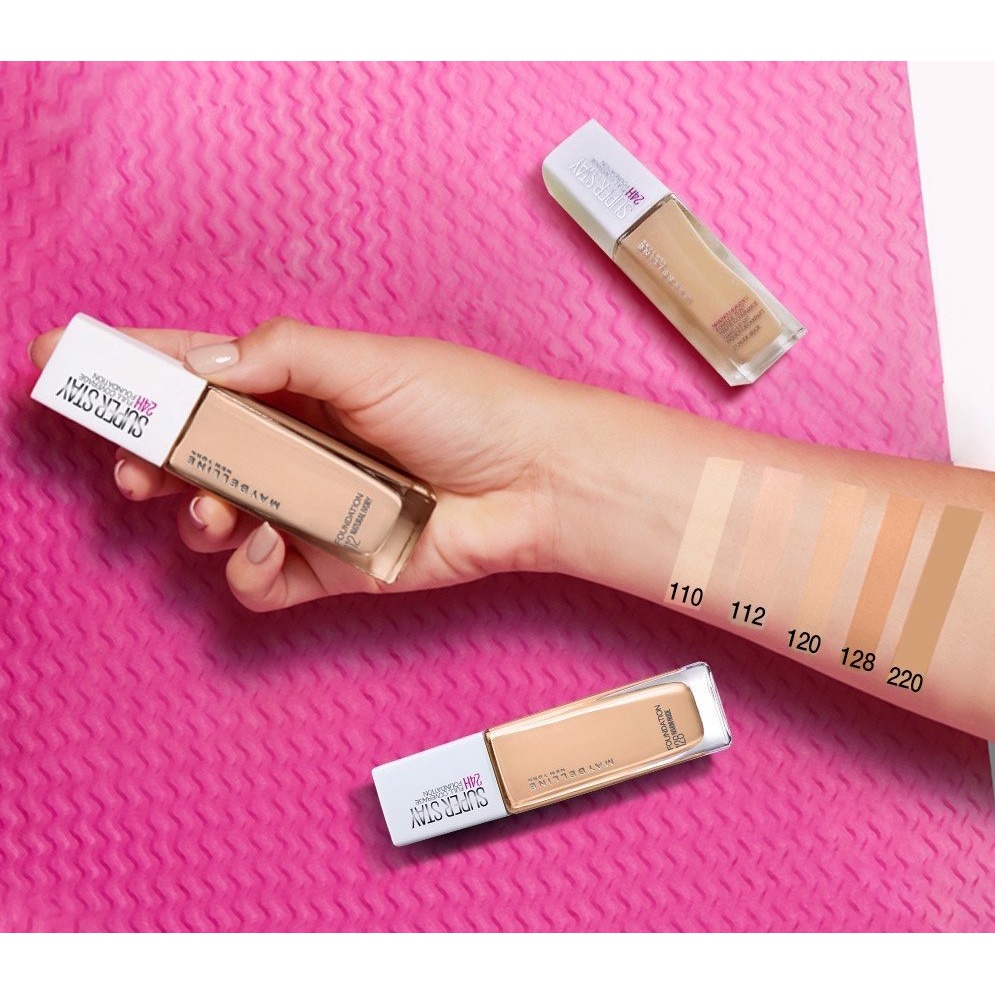 Kem Nền Kiềm Dầu Maybelline Bền Màu Che Phủ Tốt Superstay Long Lasting Full Coverage Foundation 30ml - Khongcoson