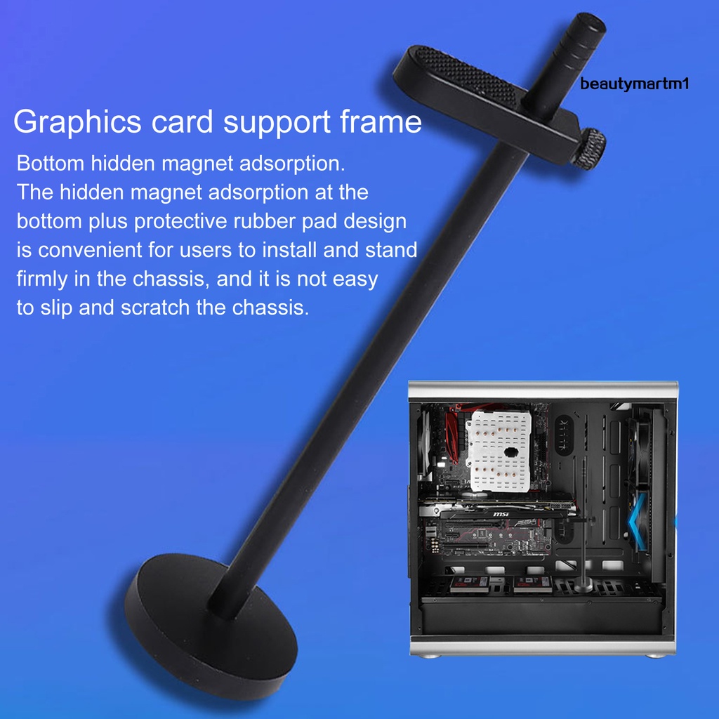 Giá Đỡ Card Đồ Họa Bằng Nhôm Có Thể Điều Chỉnh Kèm Đế Đỡ Từ Tính Cho Máy Tính Để Bàn | BigBuy360 - bigbuy360.vn