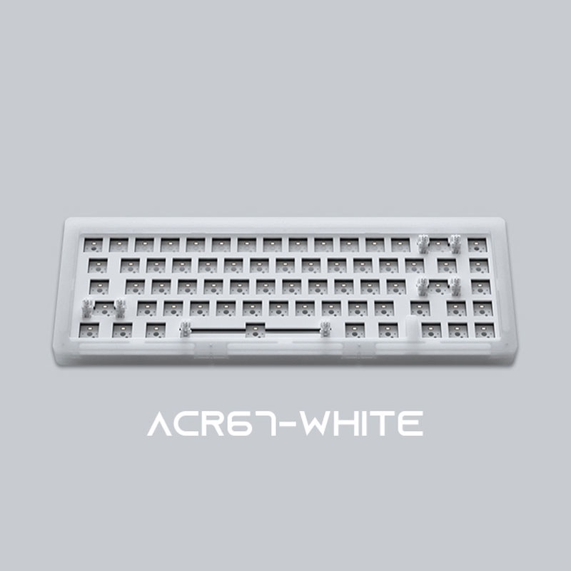 Kit bàn phím cơ AKKO ACR64 / ACR67 / ACR75 (Hotswap / RGB / Foam tiêu âm / Gasket Mount) (Hàng chính hãng)