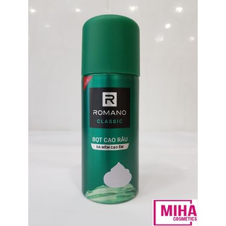 Bọt Cạo Râu Romano Classic 175ml
