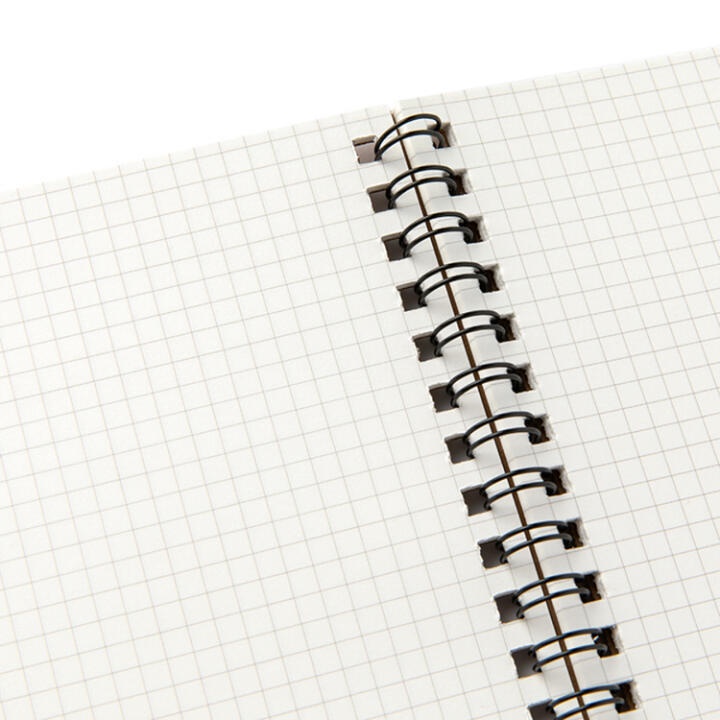 Sổ Ghi Chú Đóng Gáy Lò Xo ARTBOX Hàn Quốc Dạng Kẻ Ô Lưới Màu Trơn Chuyên Dùng Học Tập