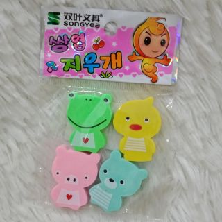 Gôm hình thú 4 cục/túi sp000042