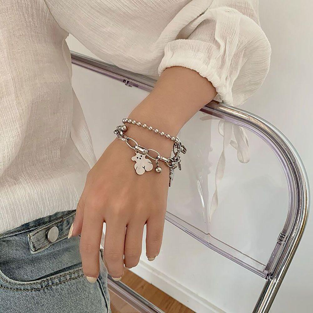 Vòng Tay Kuromi Phong Cách Hàn Quốc Thời Trang Cho Nam Và Nữ