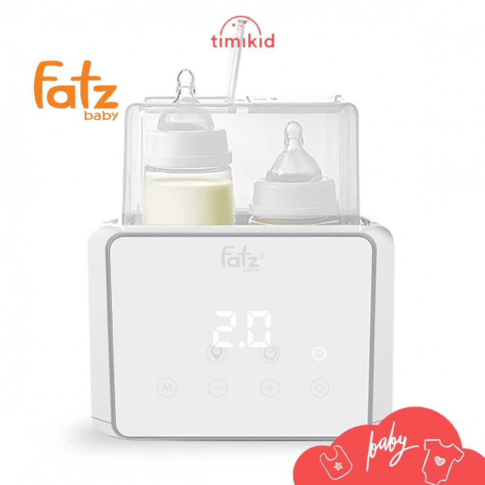 [Mã 267FMCGSALE giảm 8% đơn 500K] Máy hâm sữa tiệt trùng điện tử Duo 3 Fatzbaby FB3093VN