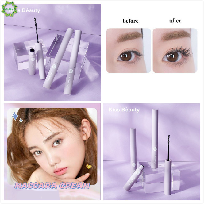 Mascara KISS BEAUTY Kháng Nước Chống Mồ Hôi Lâu Trôi Không Dễ Lem Nhòe Cho Người Mới Bắt Đầu
