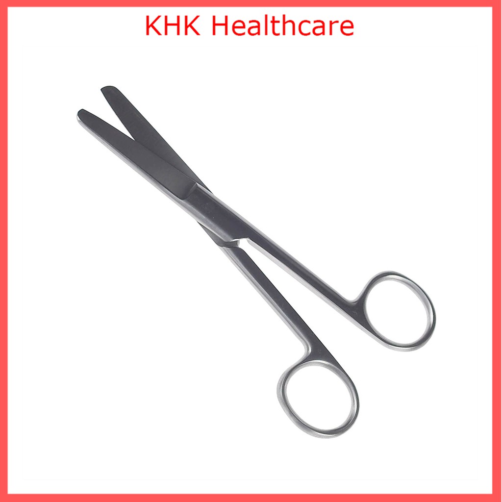 Kéo y tế inox Parkistan Thẳng 2 đầu tù