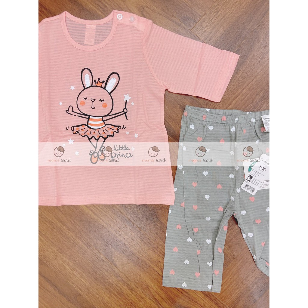 🐬[Chính Hãng] Bộ Quần Áo Lửng Ballet Rabbit Cho Bé - Maykids 2021 - Nhập Khẩu Hàn Quốc🐬