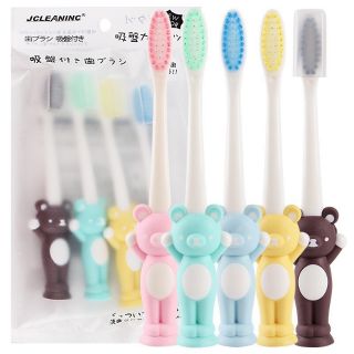 BCDR Set 4 bàn chải đánh răng siêu mềm cho bé hàng xuất NHẬT