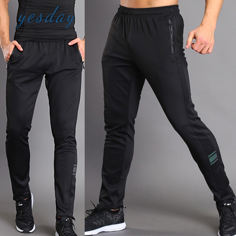 Men Sport Pants Trousers Breathable Casual for Running Training Fitness Summer