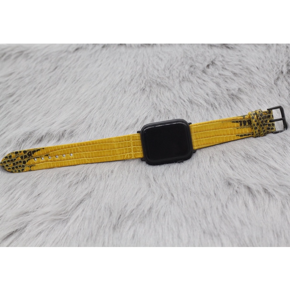 Dây Đeo Thay Thế  AP Da Kỳ Đà Thật, Dây Đeo Thay Thế Cho Đồng Hồ Thông Minh Phom Mỏng  Sản Phẩm Kèm Phụ Kiện