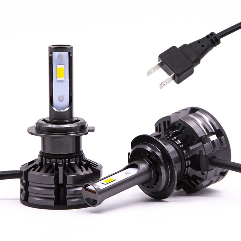 Đèn pha xe hơi siêu sáng H4 H7 LED H11 HB4 HB3 H8 9012 80W 10000LM 12V CSP Chips