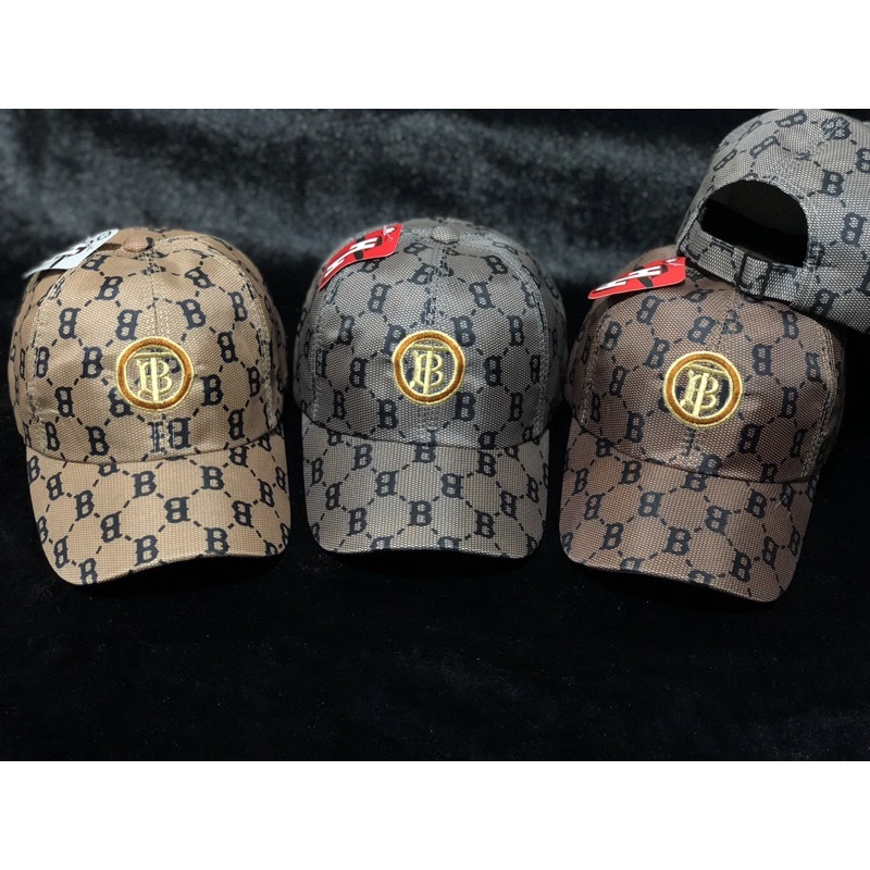 Nón lưỡi trai hoạ tiết chữ B thêu đủ logo phong cách thời trang mới chất vải dày dặn đáng tiền