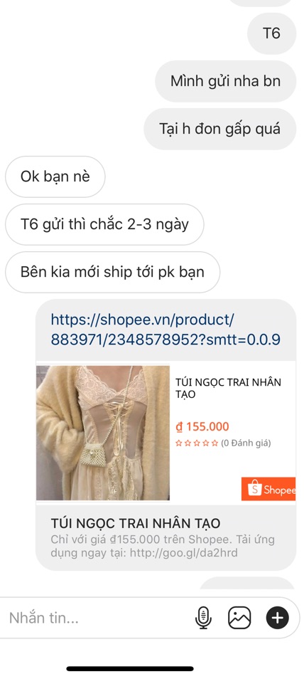 (Feedback+anh that )TÚI NGỌC TRAI NHÂN TẠO