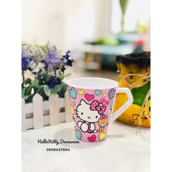 Ly quai melamin 450ml HelloKitty DoreaMon