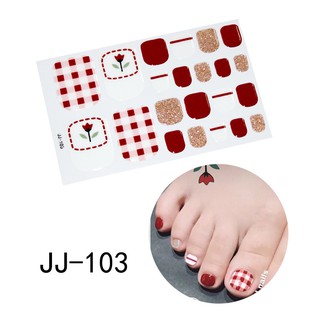 Miếng Dán Sticker Móng Chân JJ 0.8