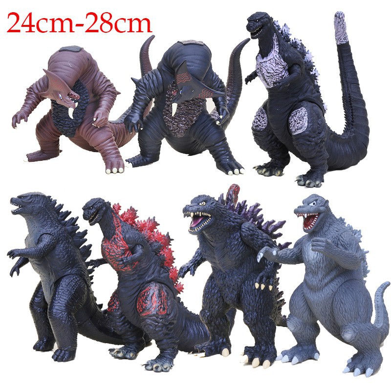 Mô hình quái vật godzilla 24-28cm dùng trang trí