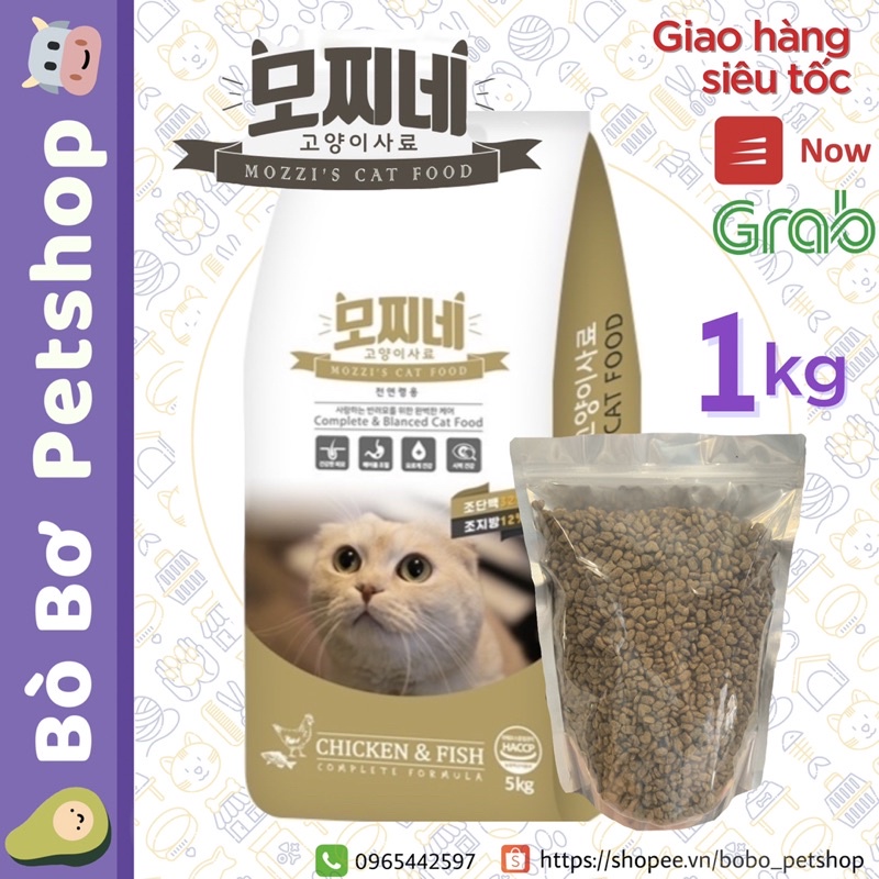 HẠT THỨC ĂN CHO MÈO | Catsrang | Túi Zip 1kg